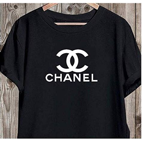 tee shirt femme chanel|authentic chanel t shirts.